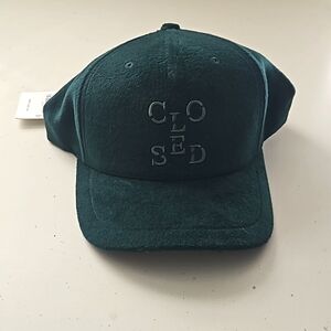 Forest green baseball hat